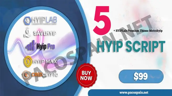 HYIP Script 5 Bundle + Bonus